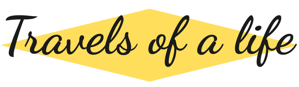 Travels of a life logo Travels of a life blog logo