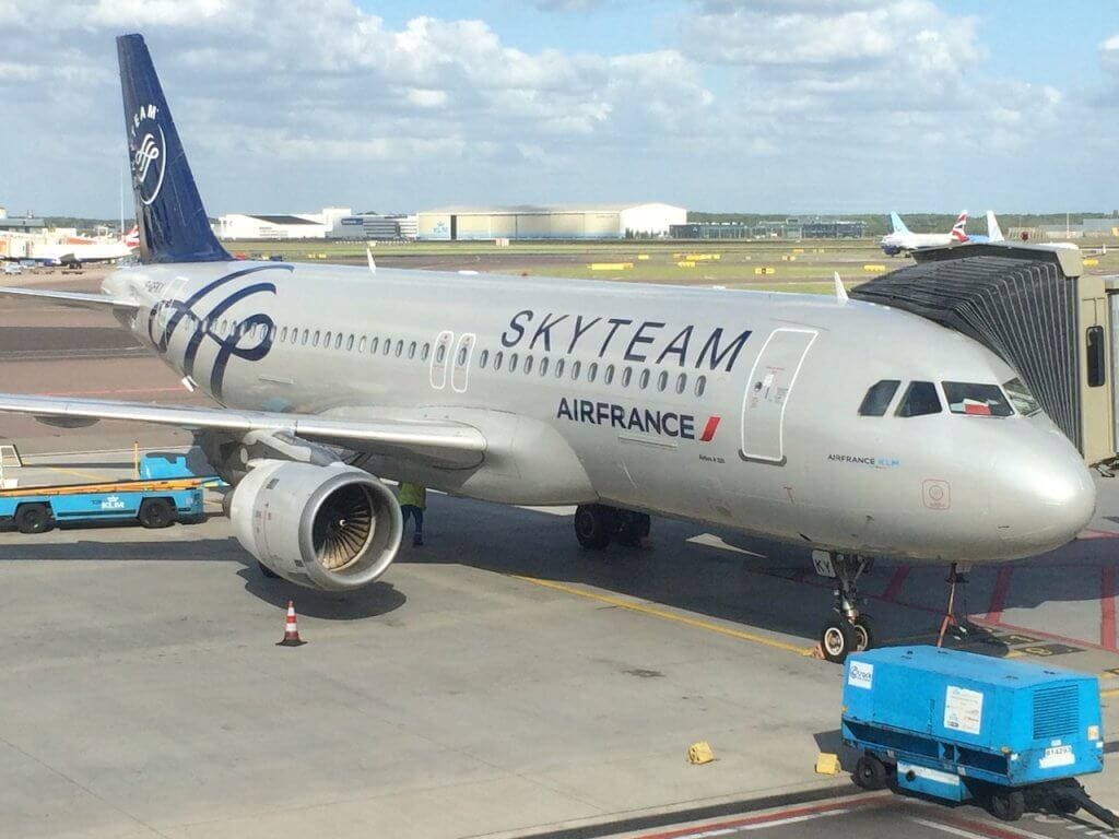 A320 Air France avec livrée SkyTeam