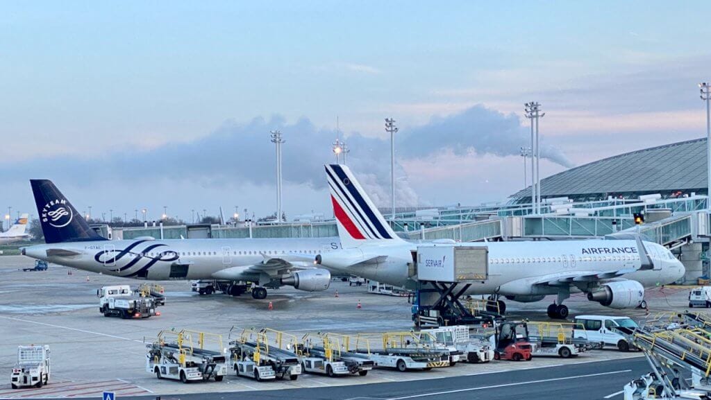 Vue Terminal F à Roissy CDG