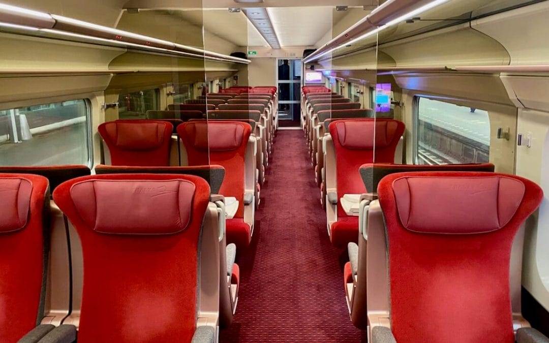 « Ruby » : un nouvel aménagement intérieur des Thalys 