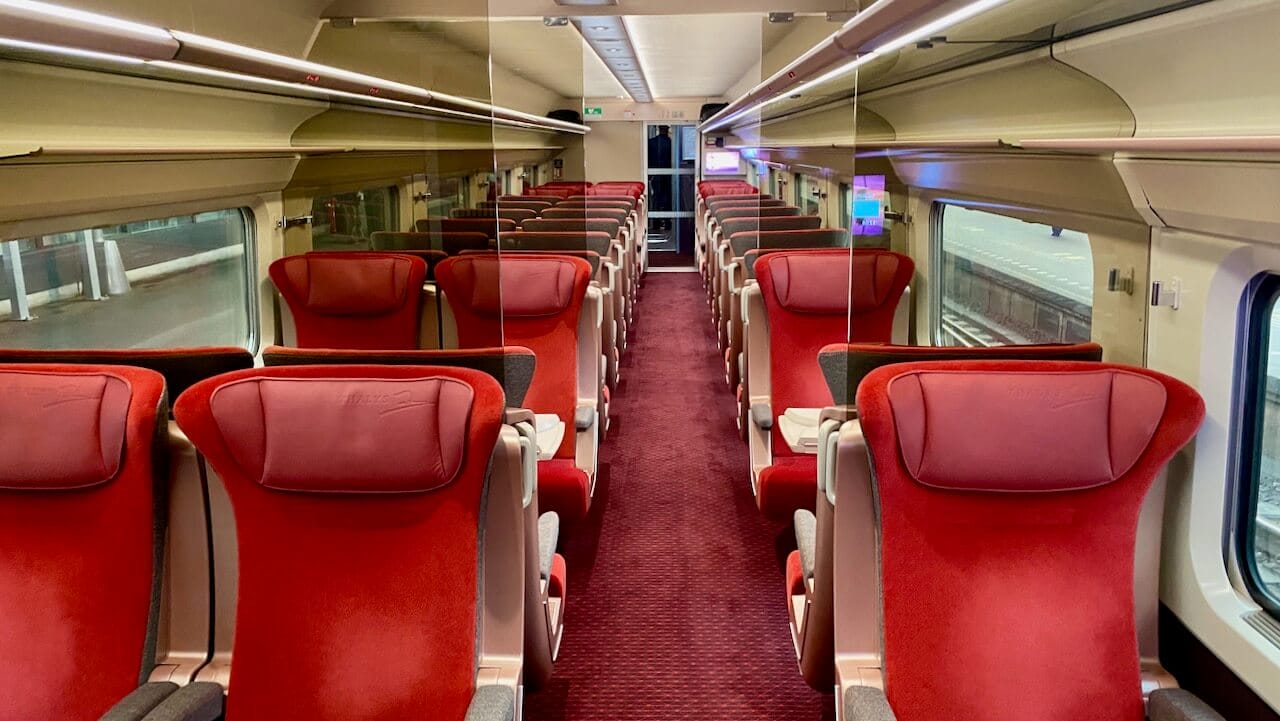 Nouvelle harmonie cabine Thalys Nouvelle harmonie cabine Thalys