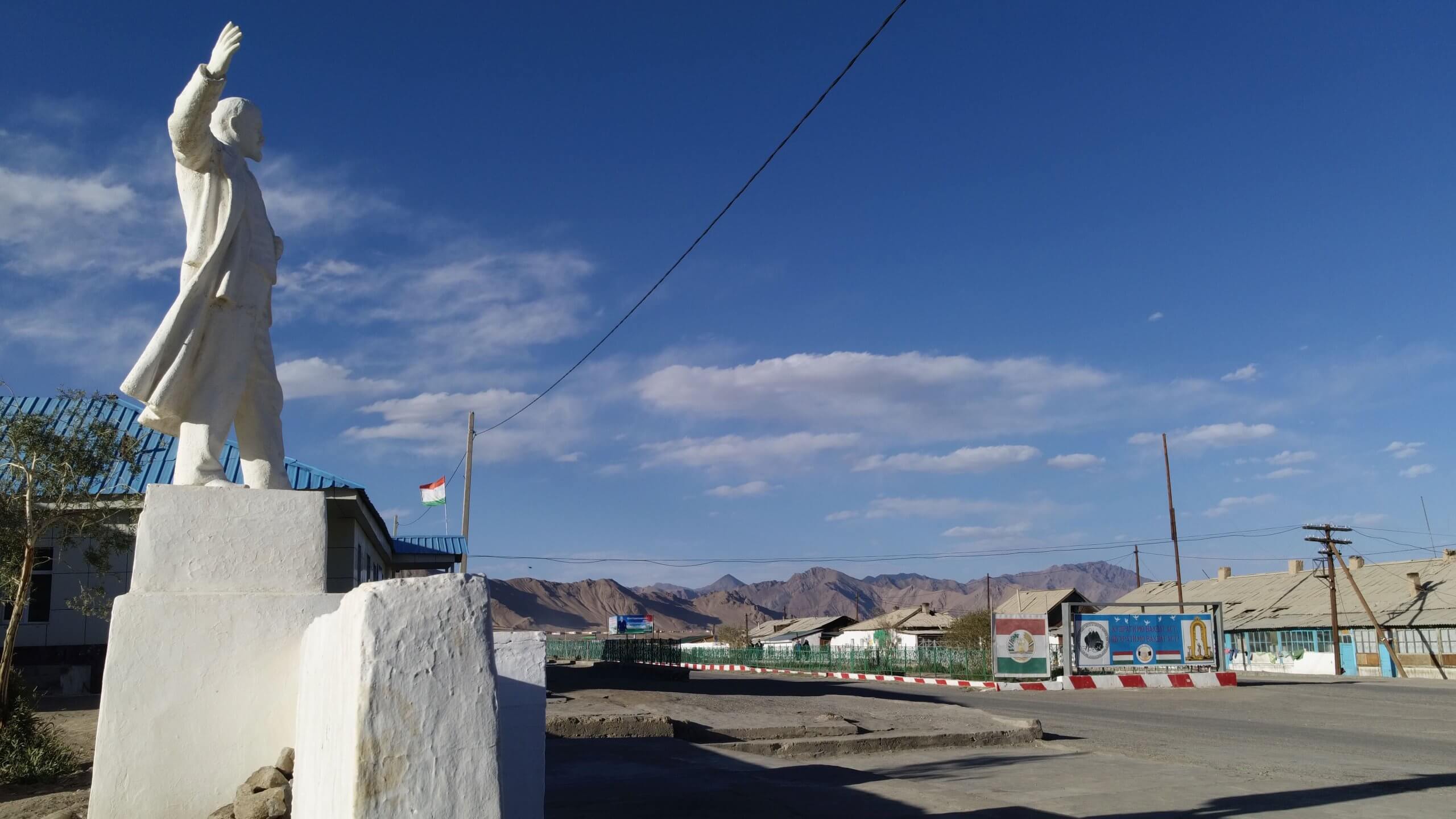 Statue de Lénine à Murghab