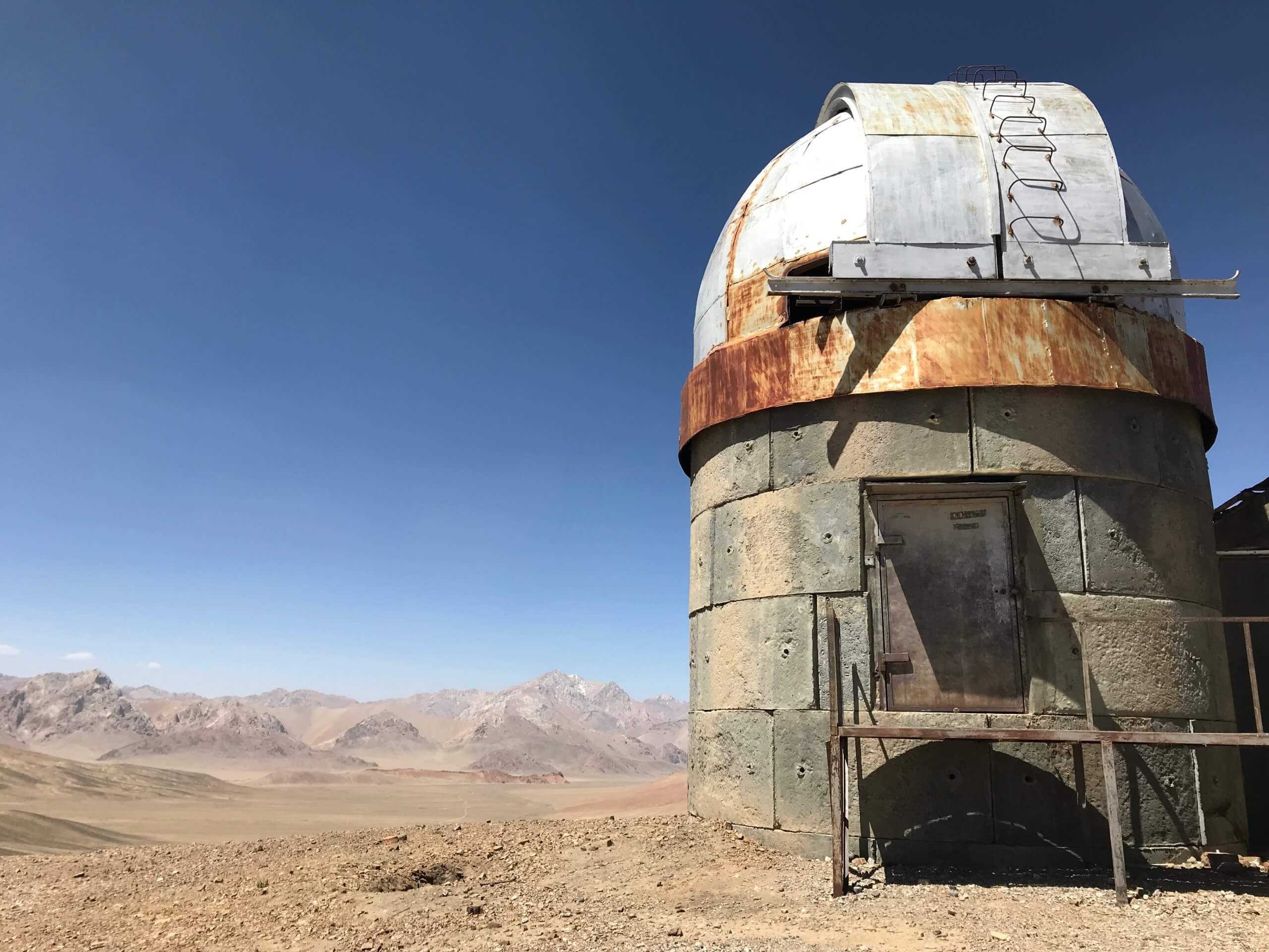 Observatoire dans le Pamir