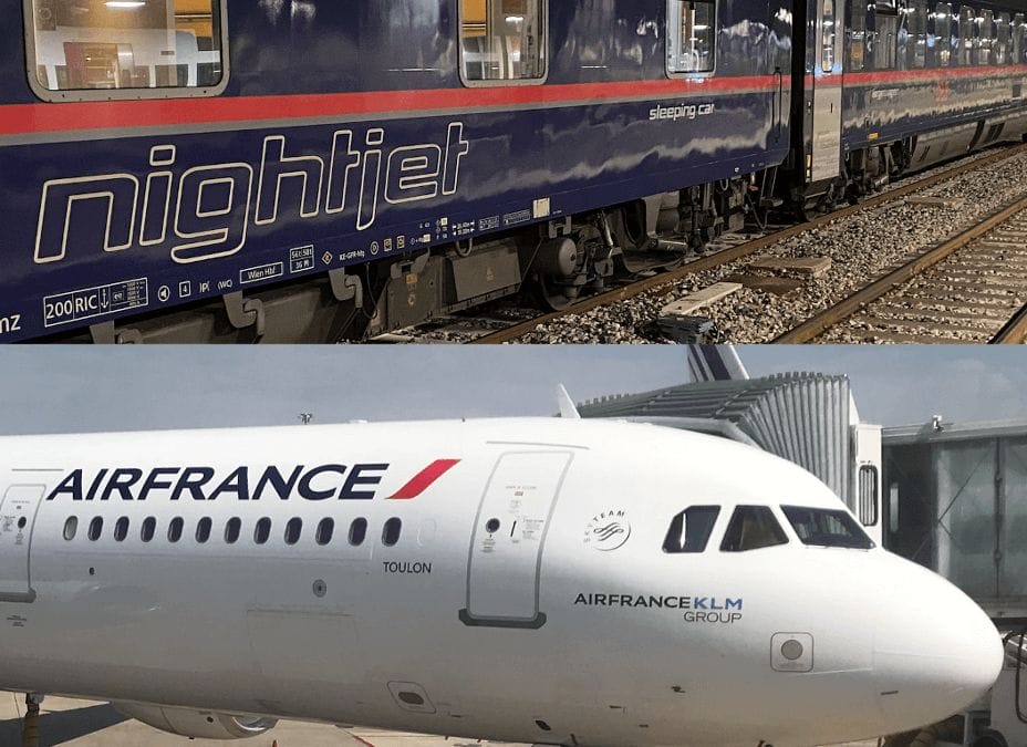 De Paris à Vienne : le match entre train de nuit et avion