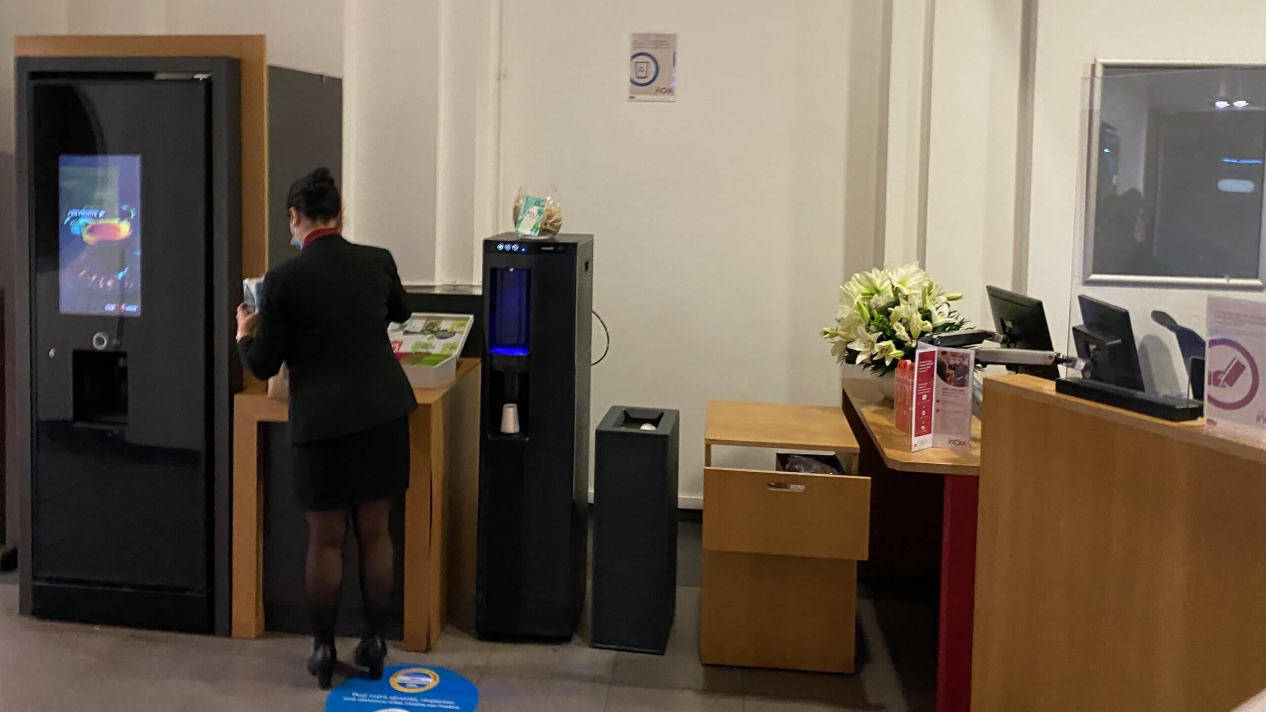 Grand Voyageur lounge at Gare de l'Est in Paris