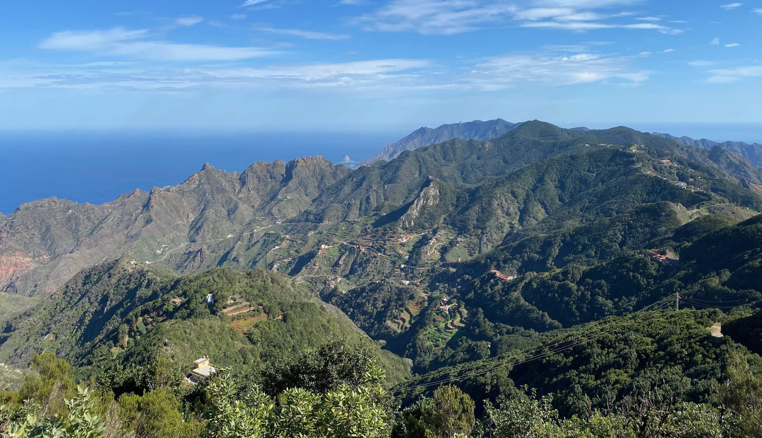 Paysage nord est Tenerife