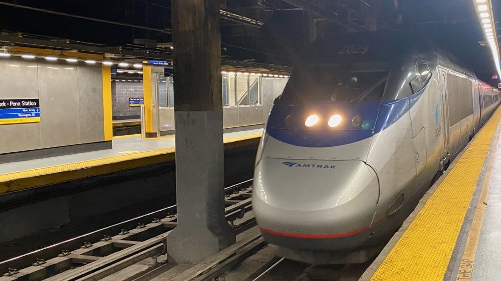 Acela in New York