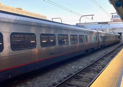 De New York à Washington en train avec l’Acela