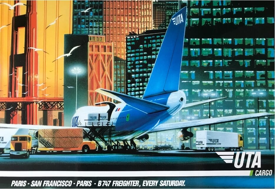 Cargo UTA San Francisco promotional brochure