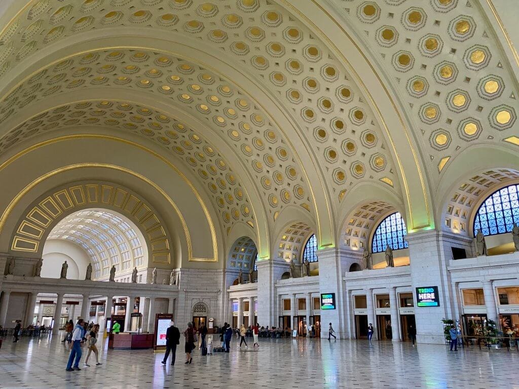 Hall Union station Washington