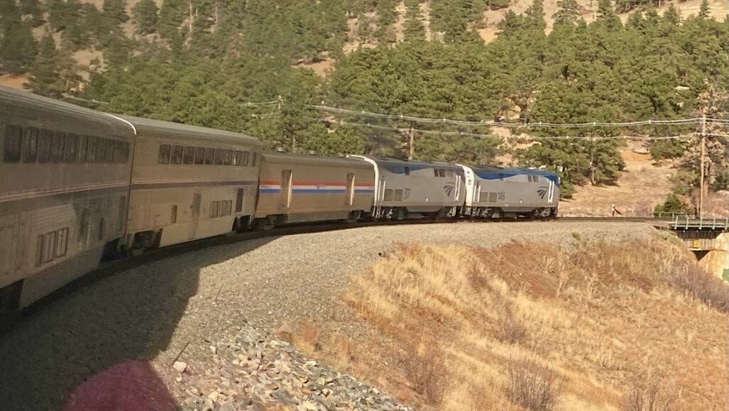 Montée dans les Rocheuses