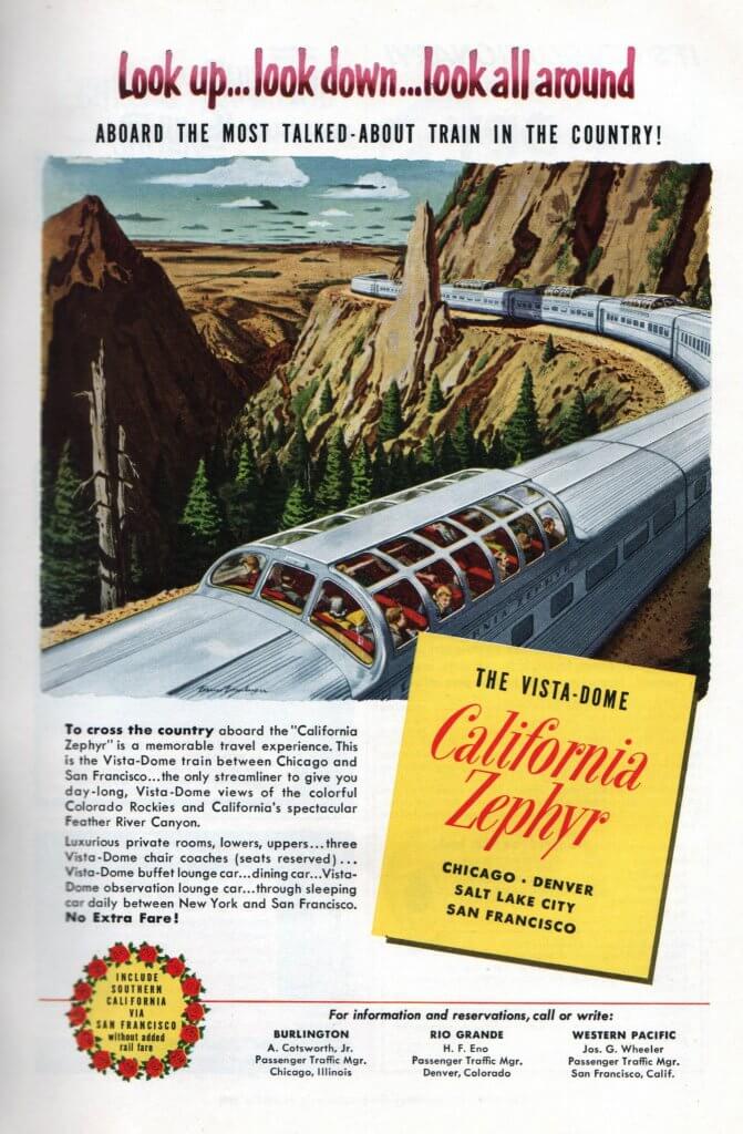 Pub California Zephyr 1950