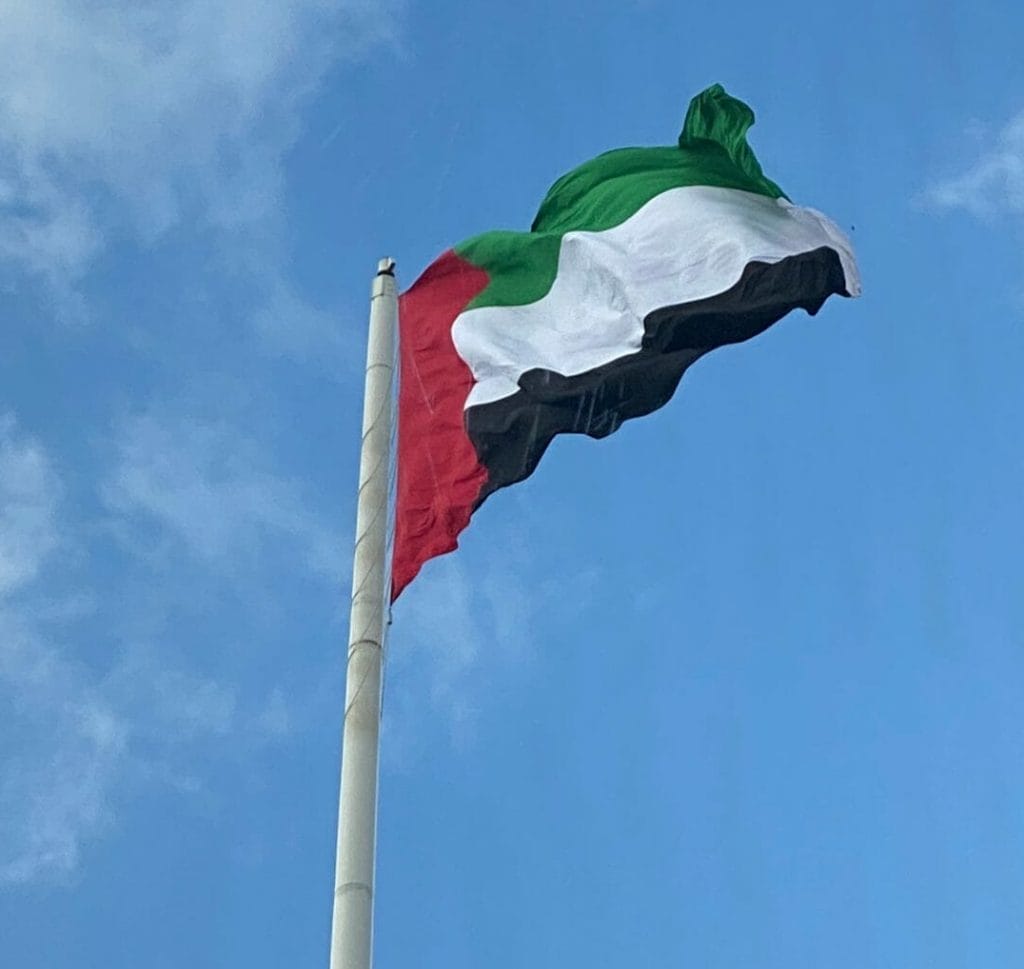 Drapeau Emirats Arabes Unis