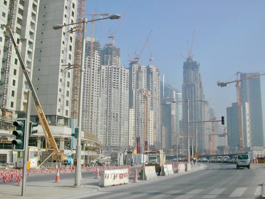 Dubai Marina en 2005