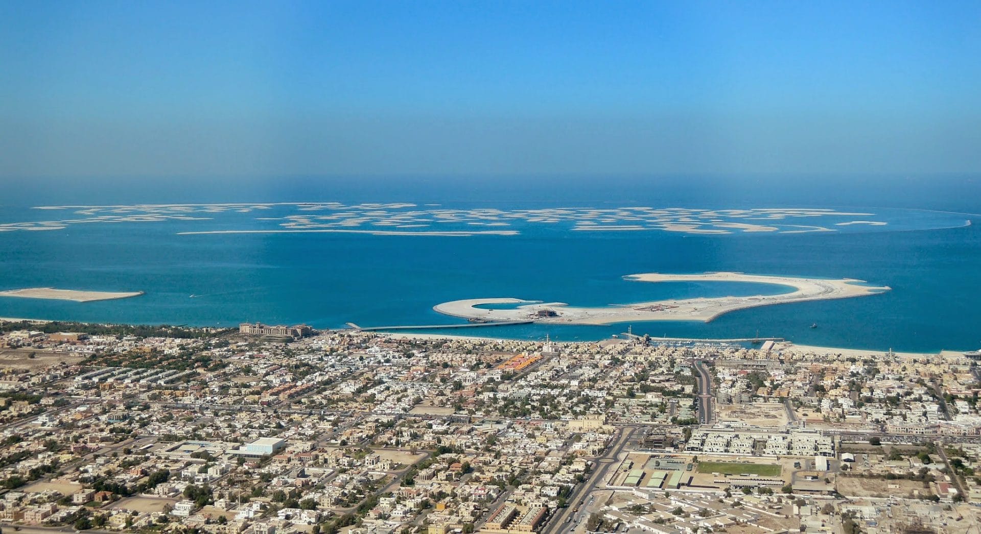 The World et Front de Mer Dubai en 2014