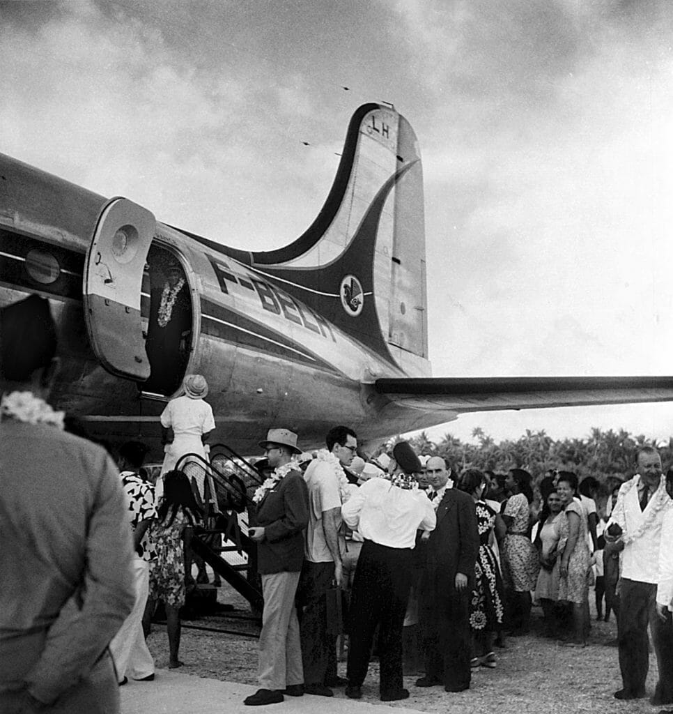 DC-4 embarquement
