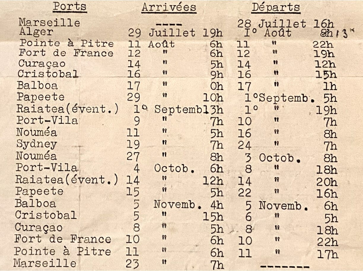 Programme navigation Changchow