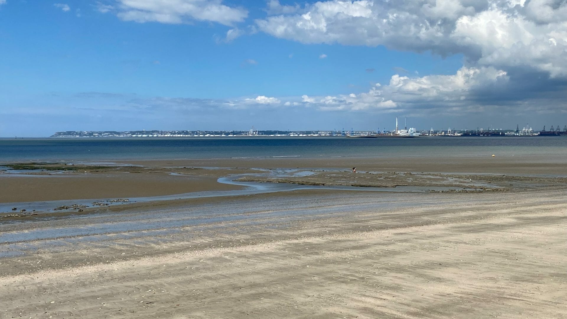 Vue du Havre depuis la côte fleurie