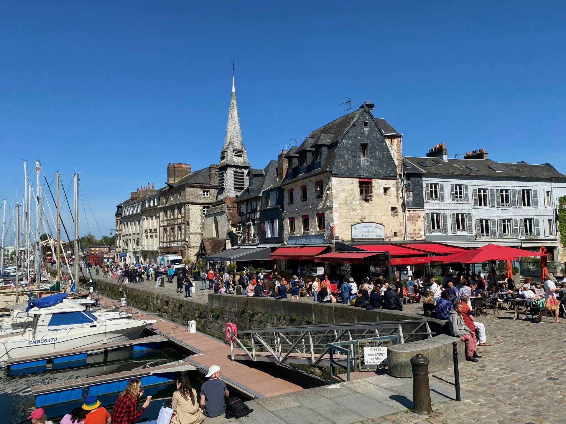 Quai St Etienne à Honfleur