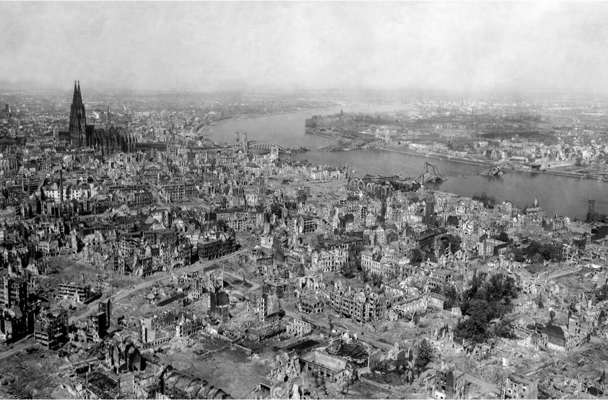 Cologne en 1945