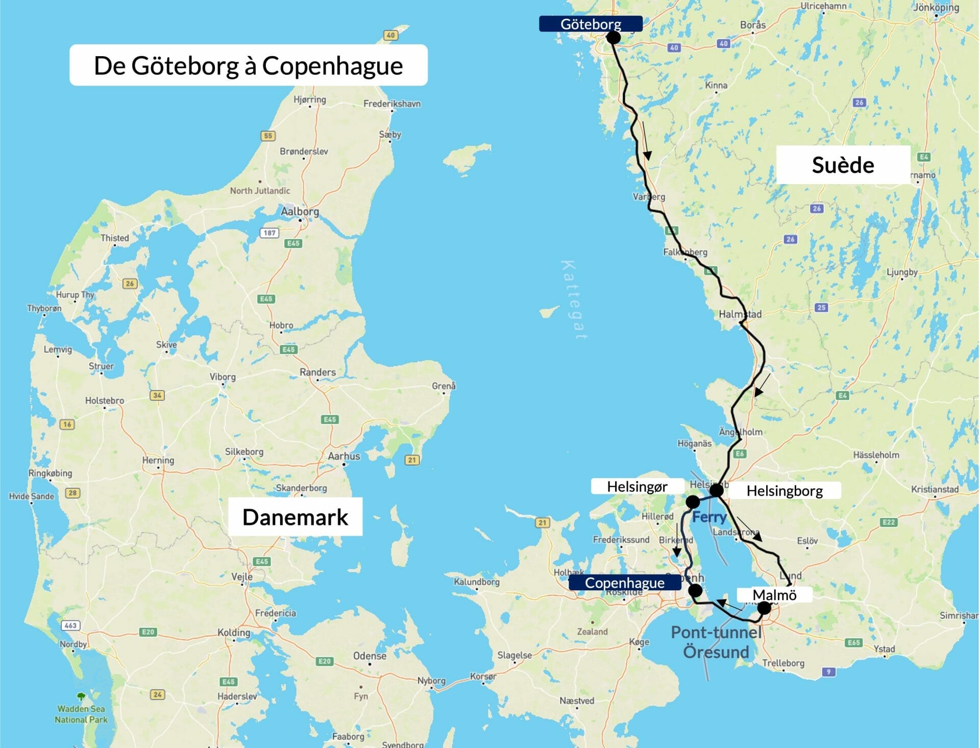 Göteborg Copenhague