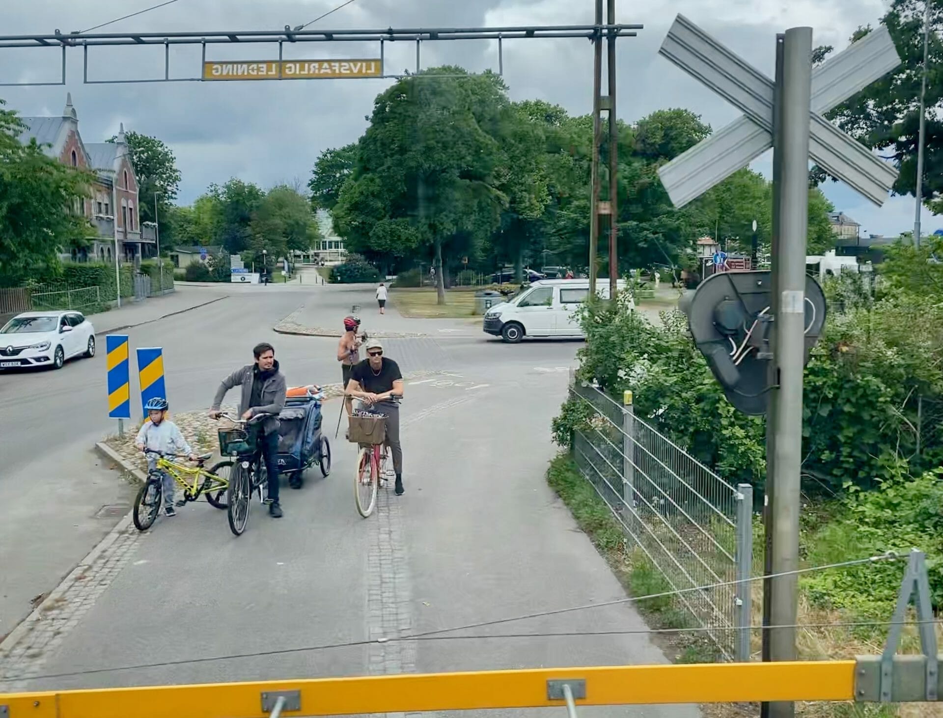 Passage à niveau à Varberg