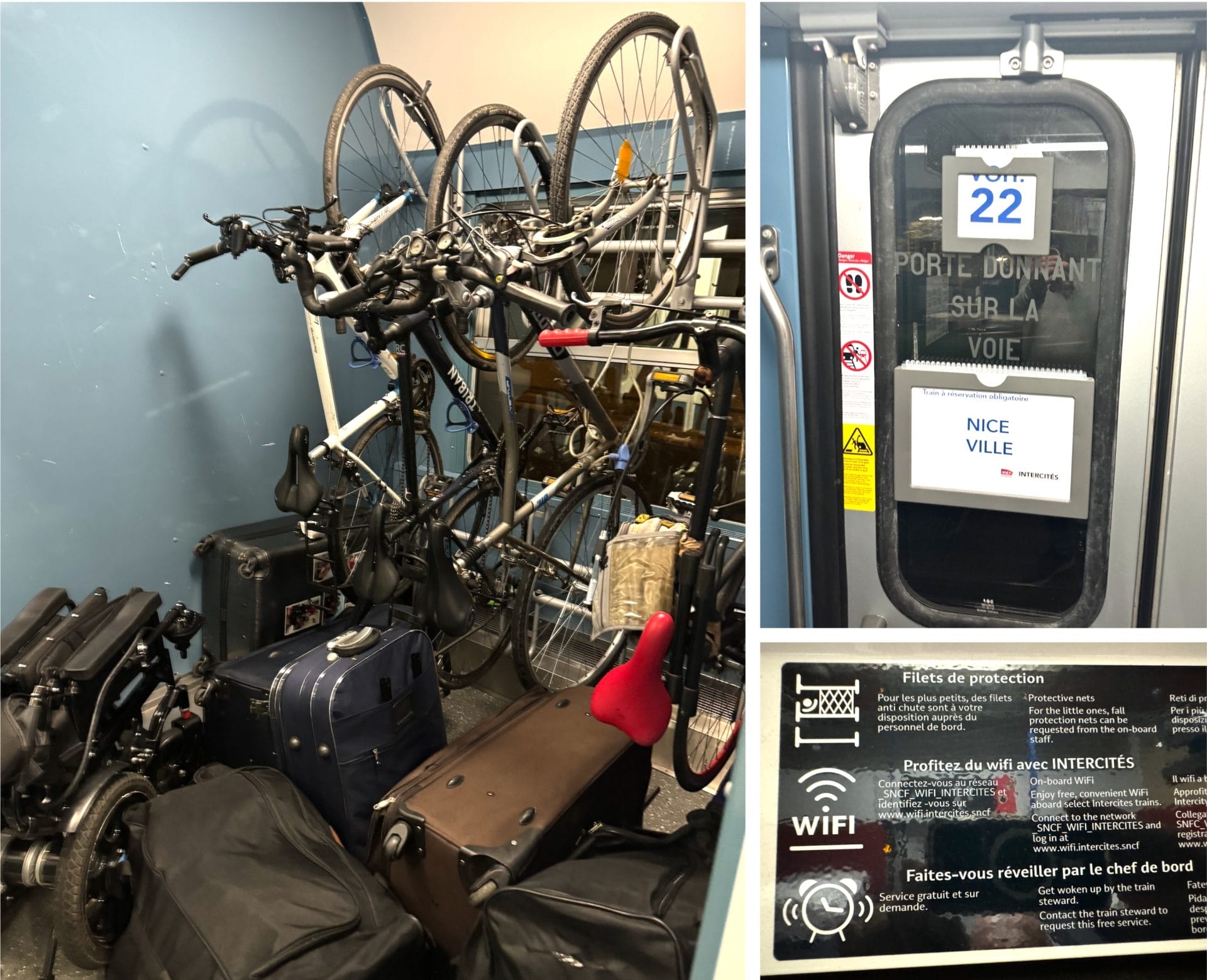 Espace vélos et services SNCF