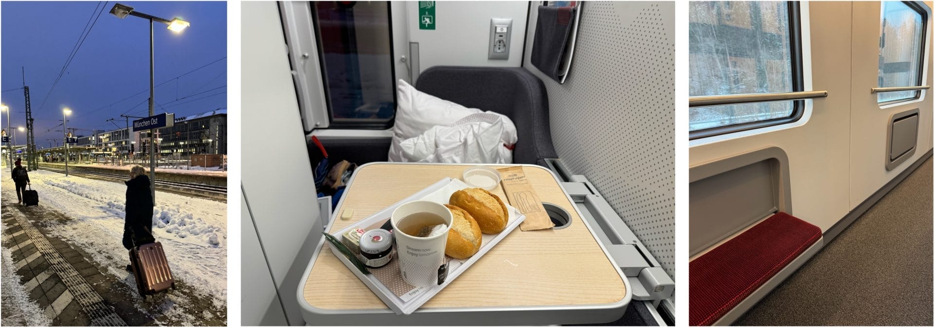 Arrivée à Innsbruck