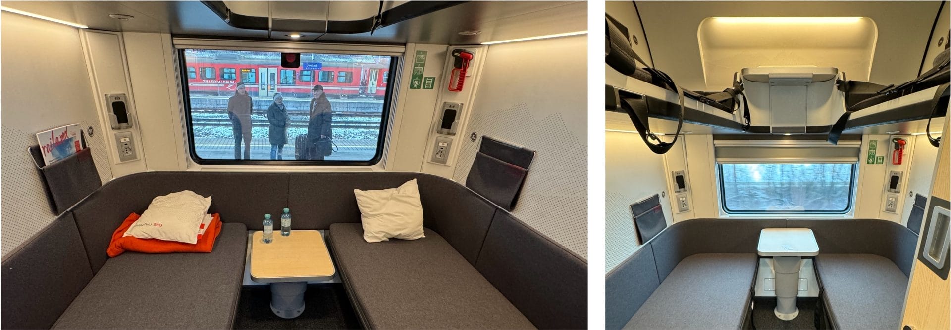 Compartiment couchettes