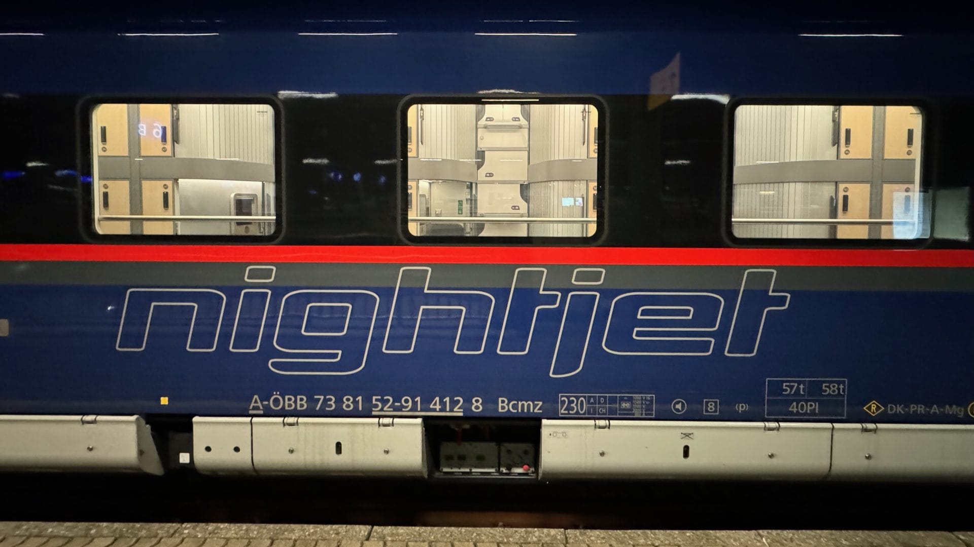 Nightjet mini cabins Nightjet mini cabins