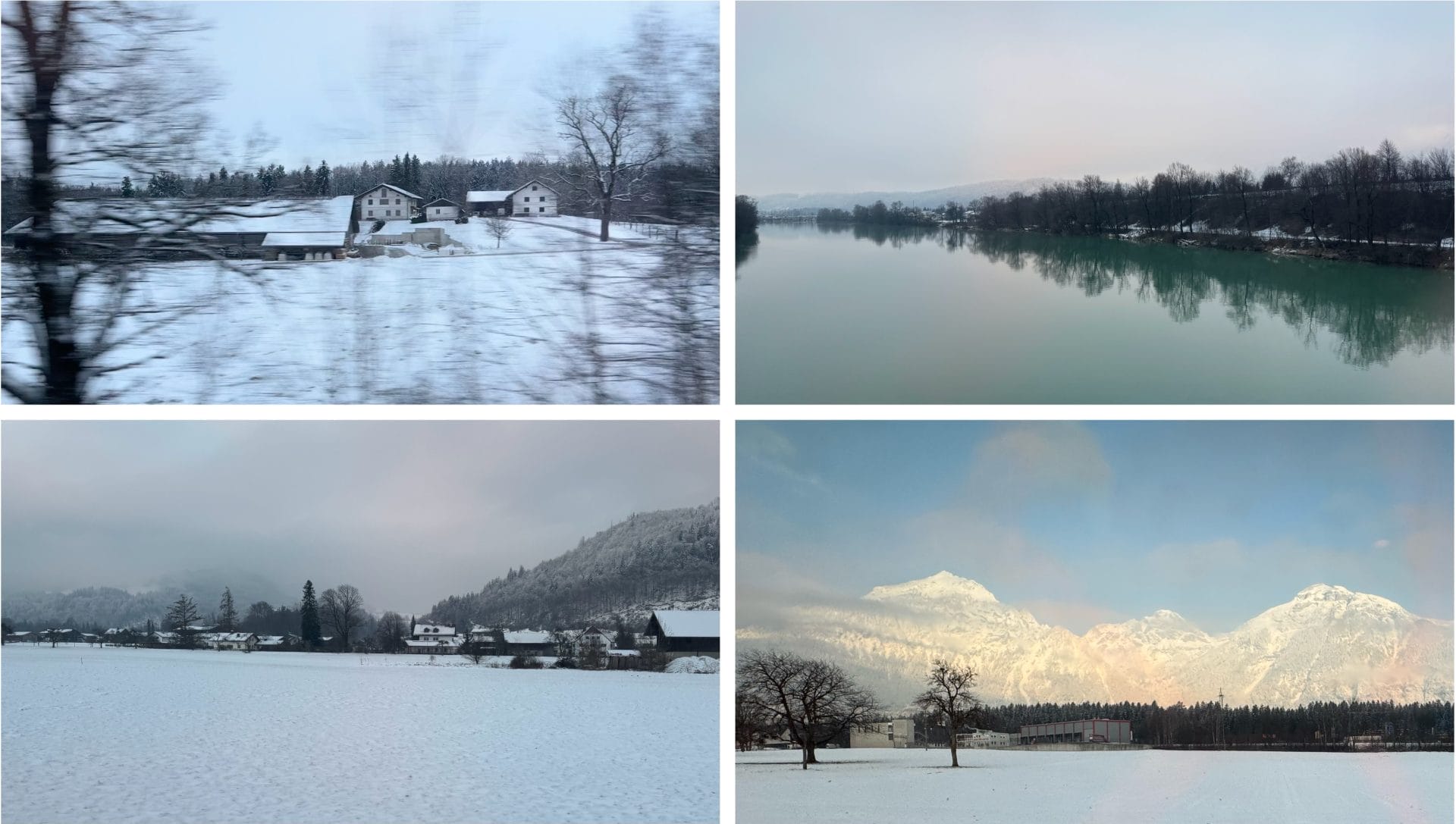 Paysages avant Innsbruck