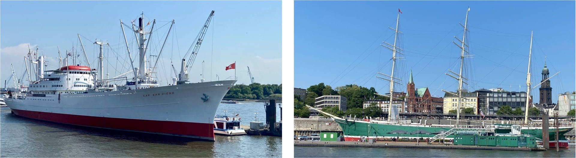 Cap San Diego & Rickmer Rickmers