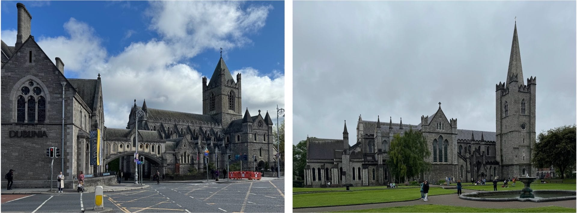 Christ Church and St Patrick cathedrals