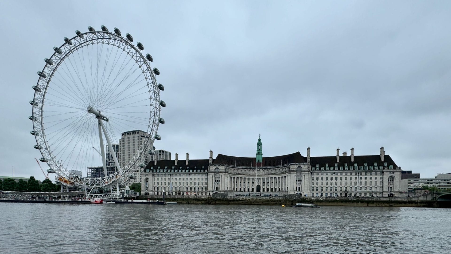 London Eye and County Hall