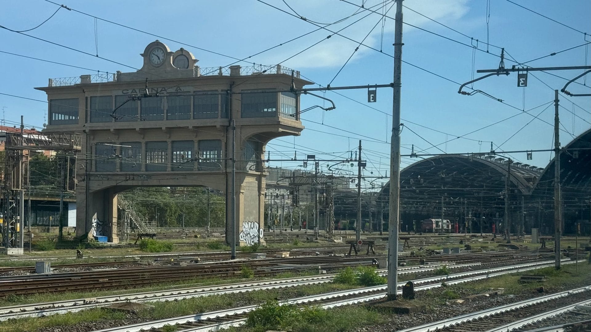 Cabina A gare centrale de Milan