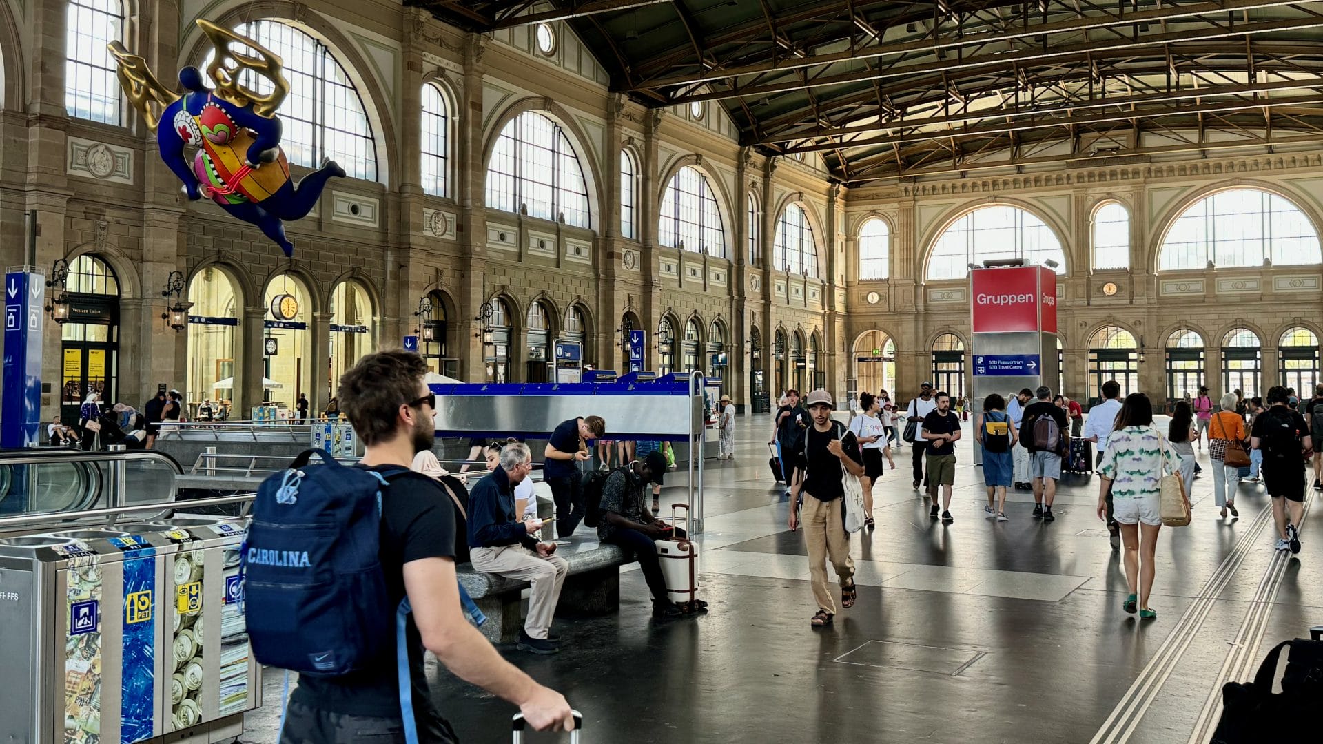 Hall gare de Zurich