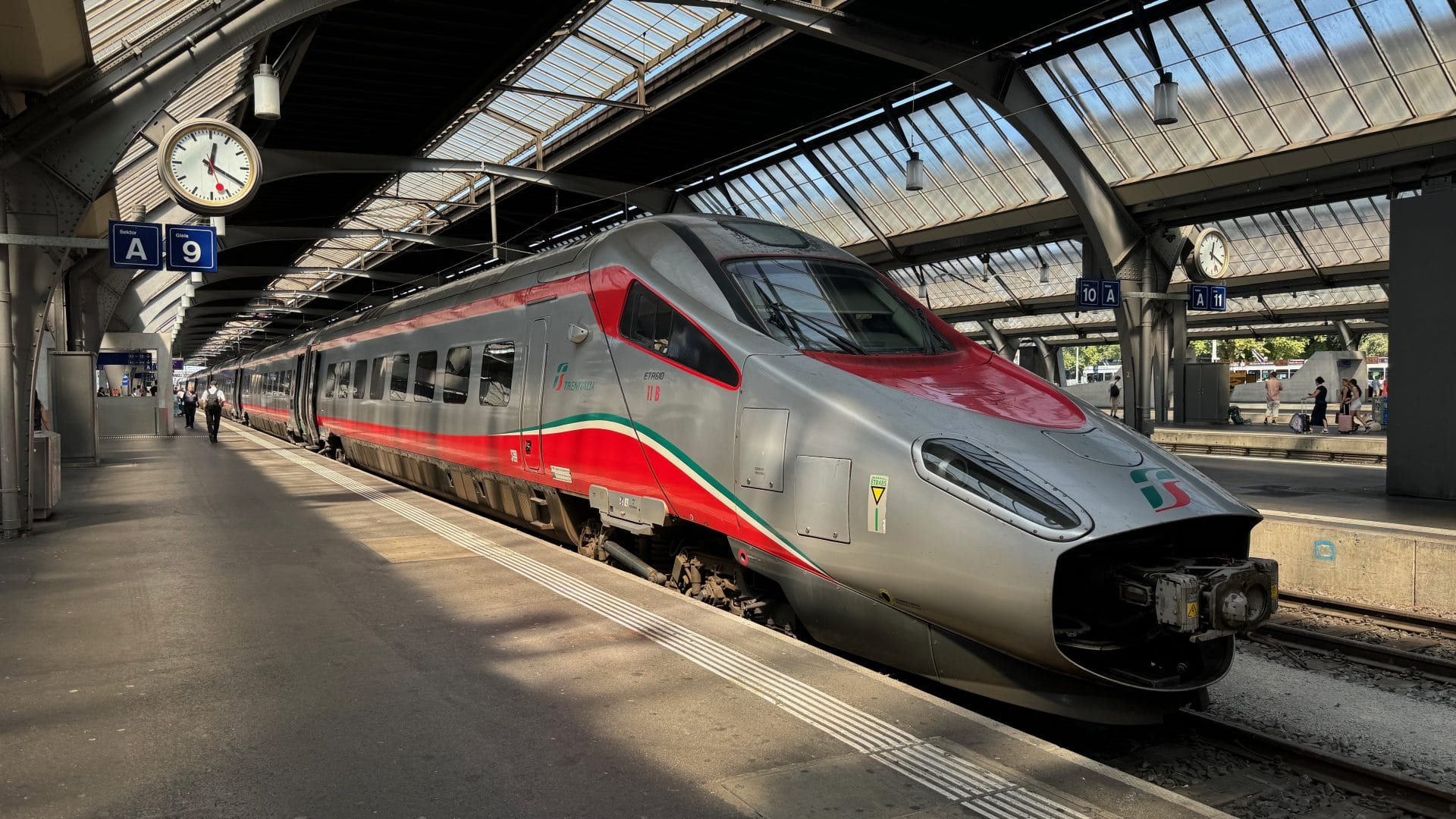 Trentitalia train pendulaire