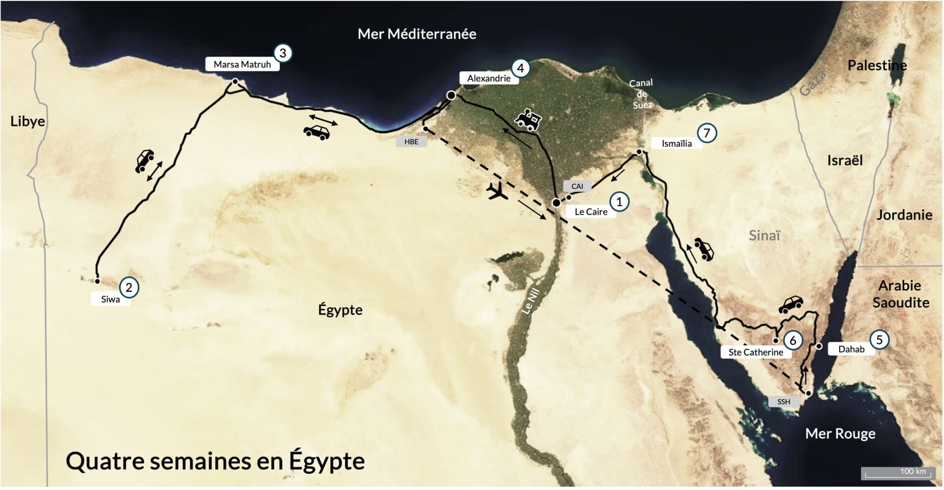 Notre voyage en Egypte