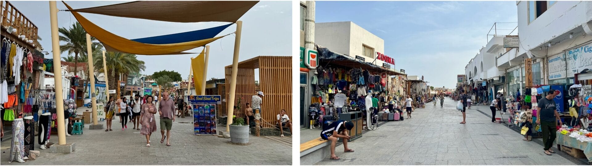 Quartier commerçant Dahab