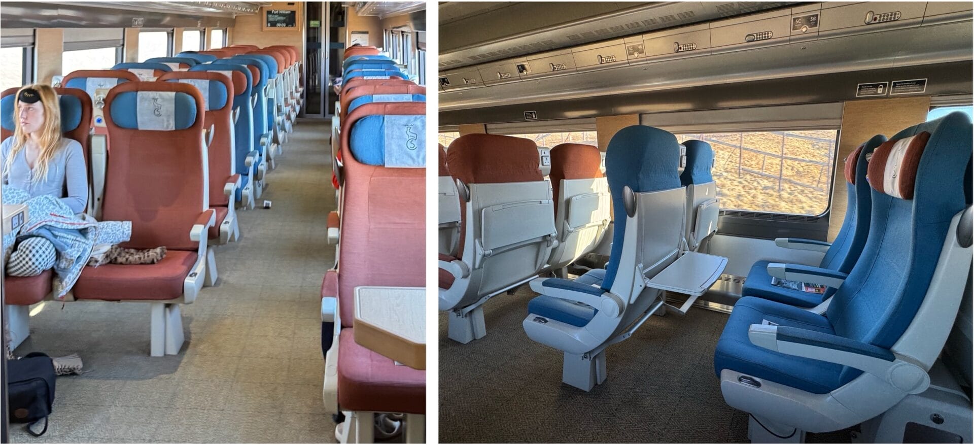 Caledonian Sleeper places assises