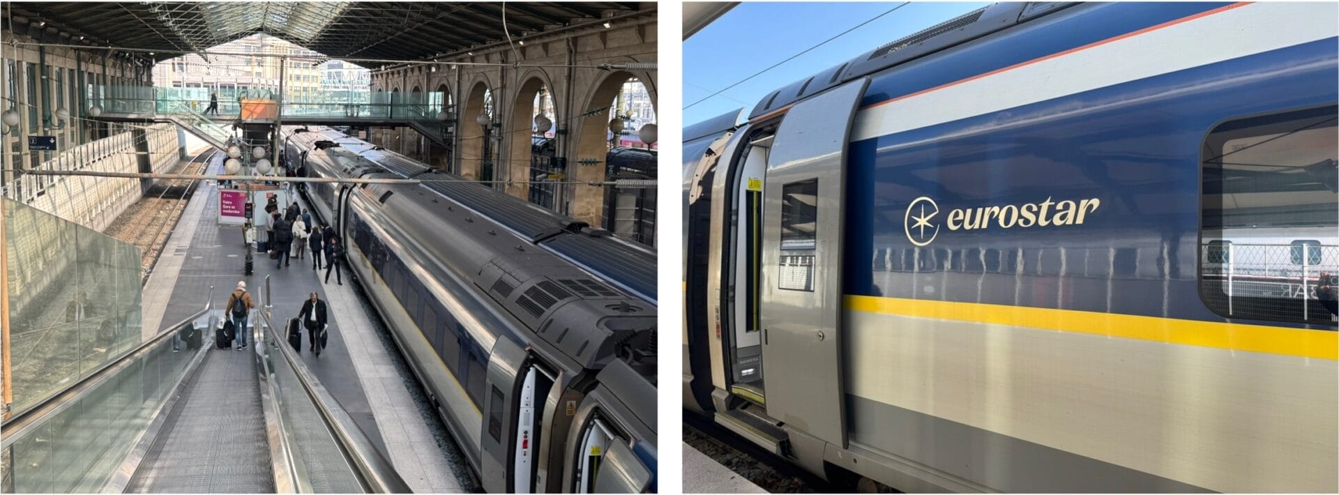 Embarquement Eurostar gare du nord