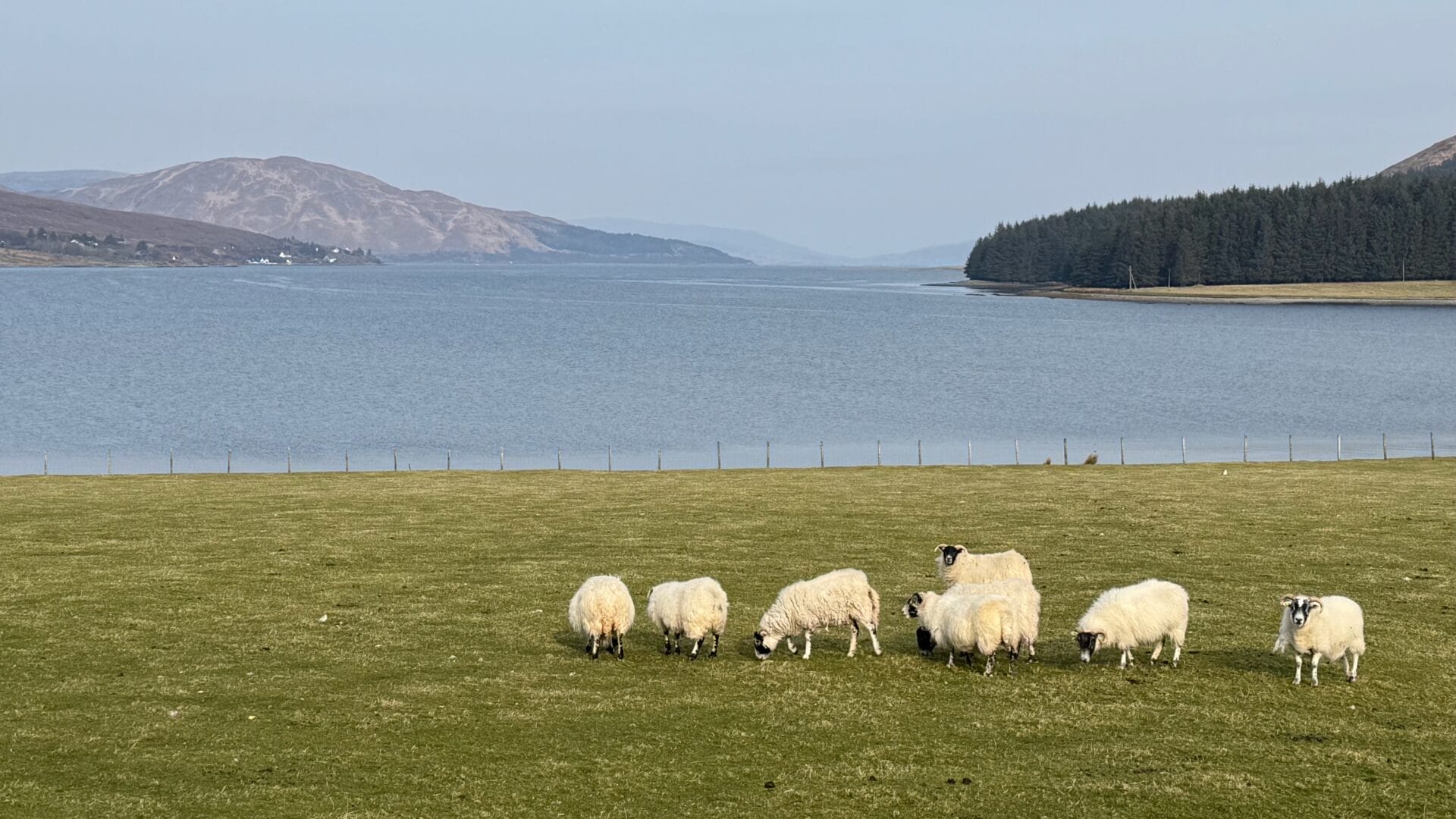 Route Portree Broadford