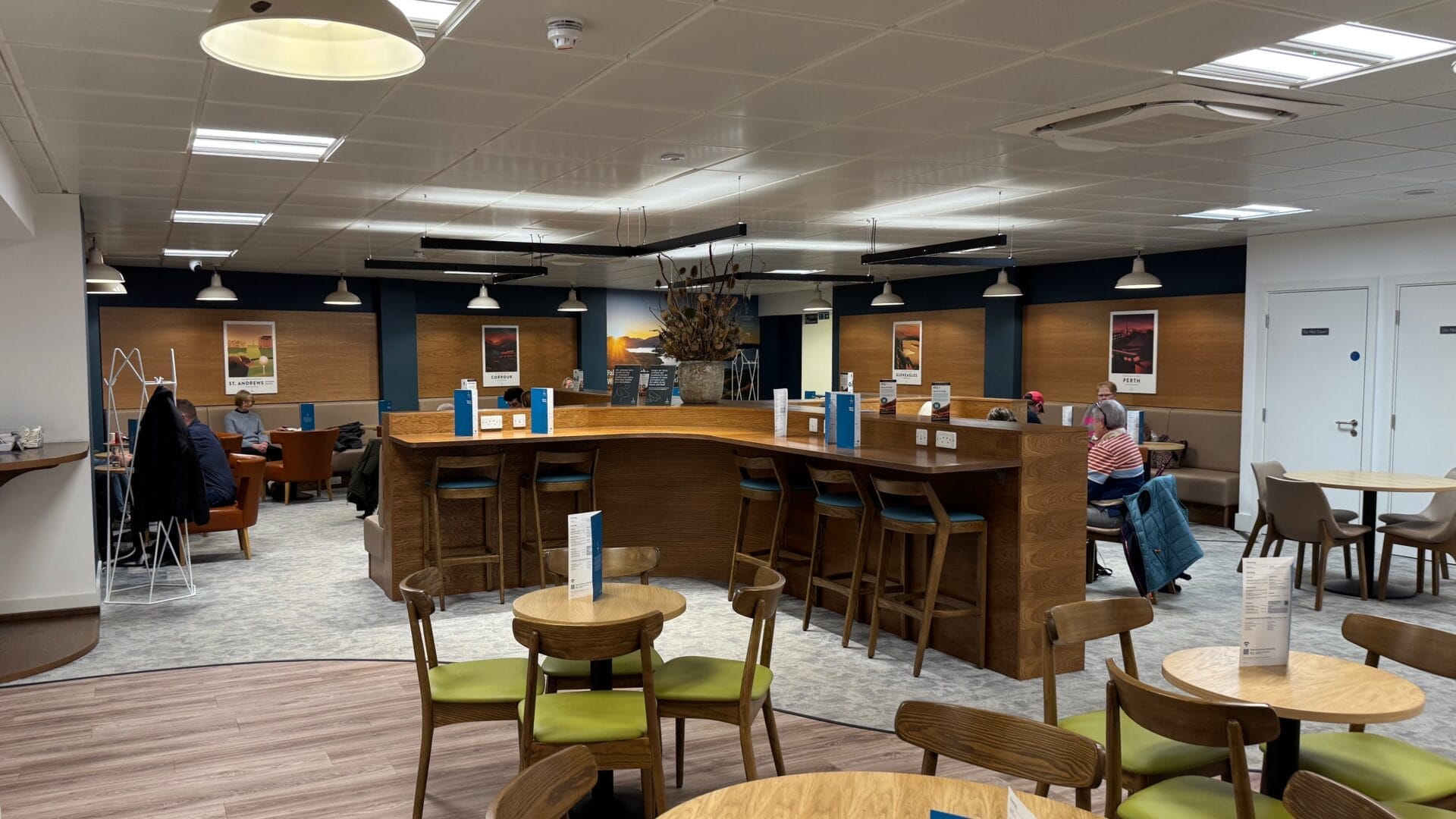 Caledonian Sleeper Lounge London Euston