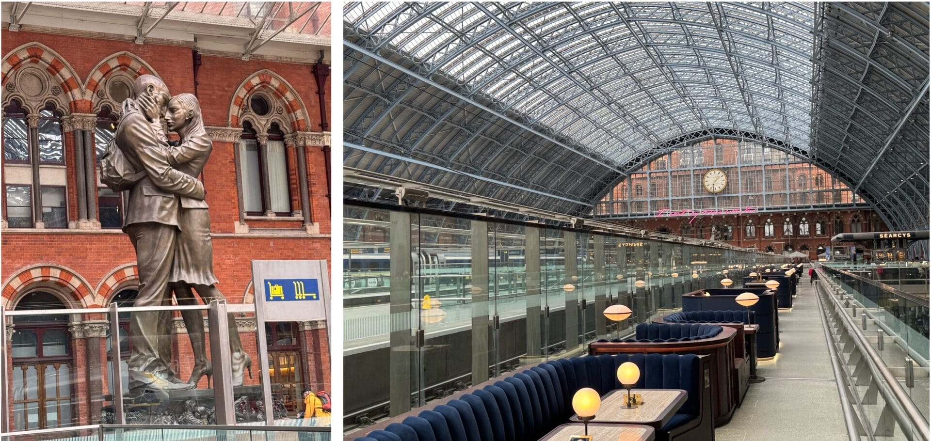 St Pancras station