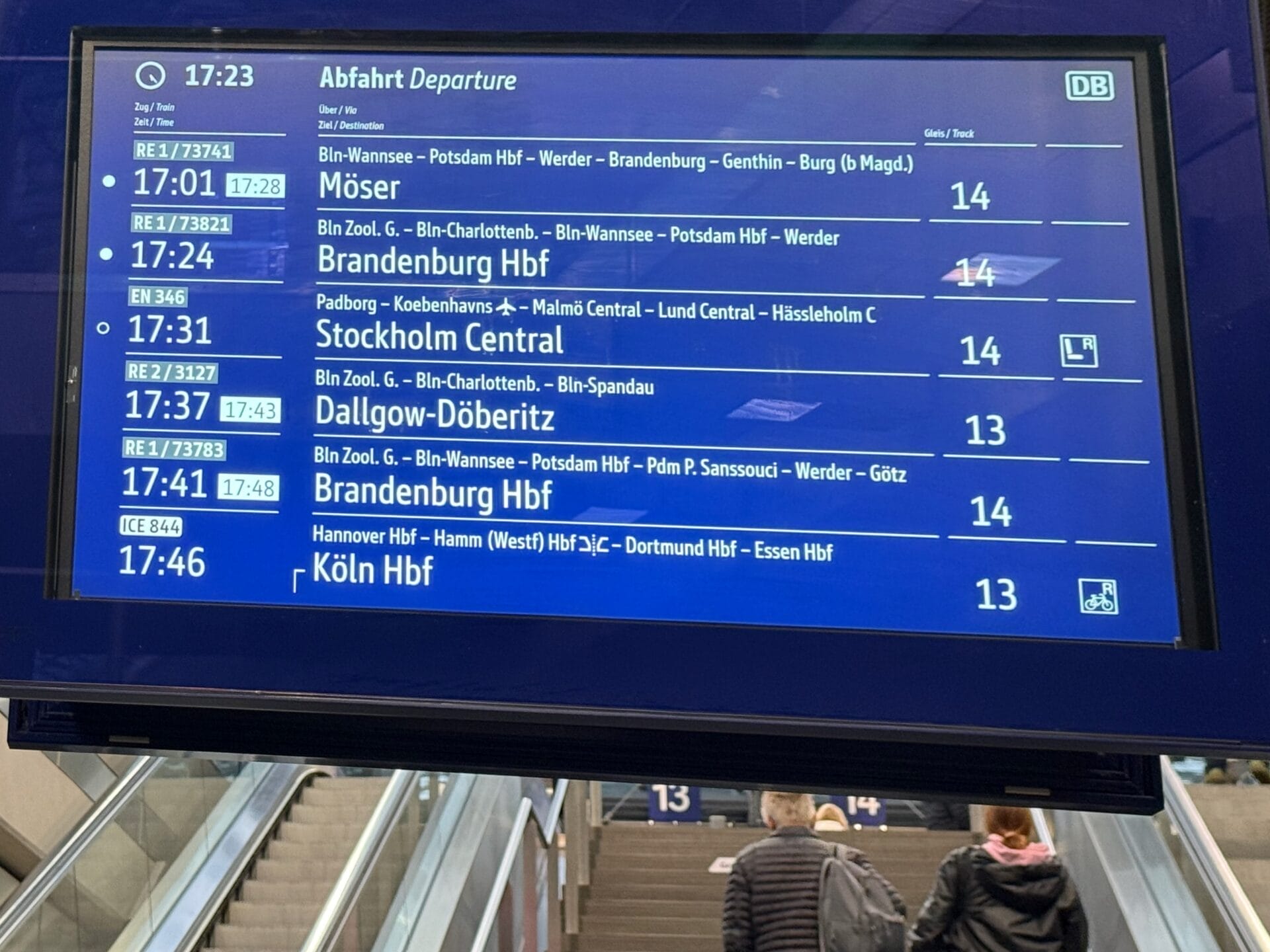 Tableau hoaries quai 14 Berlin HBF