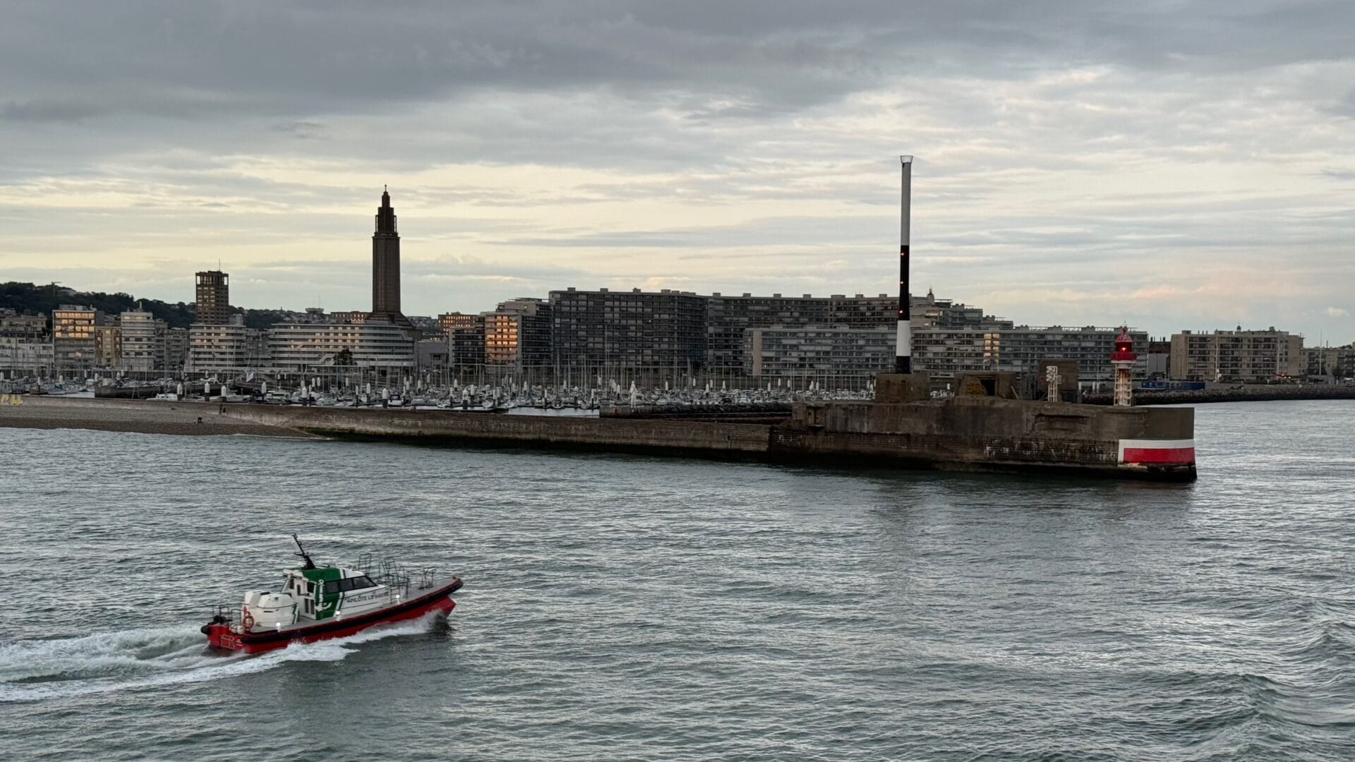 Departure from Port of Le Havre