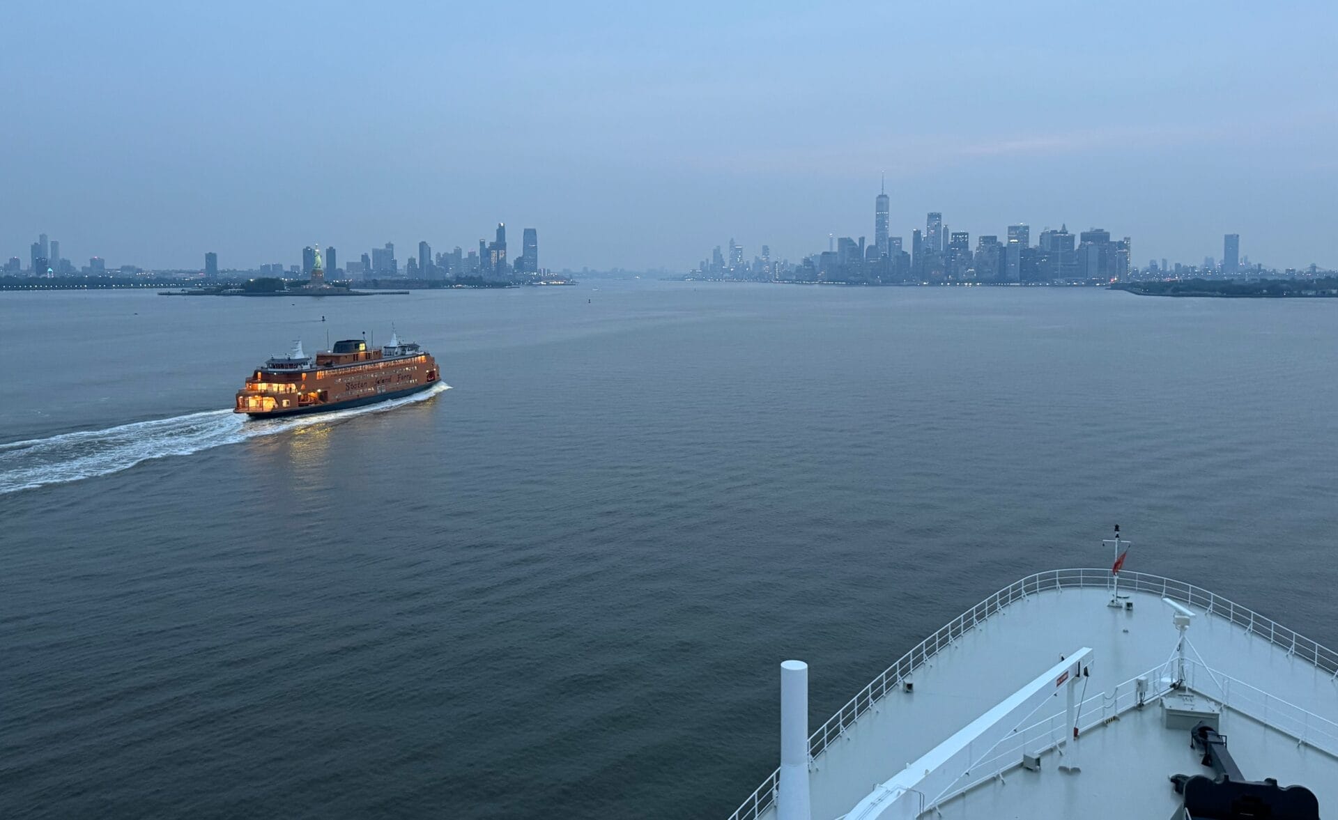 Manhattan à l'horizon