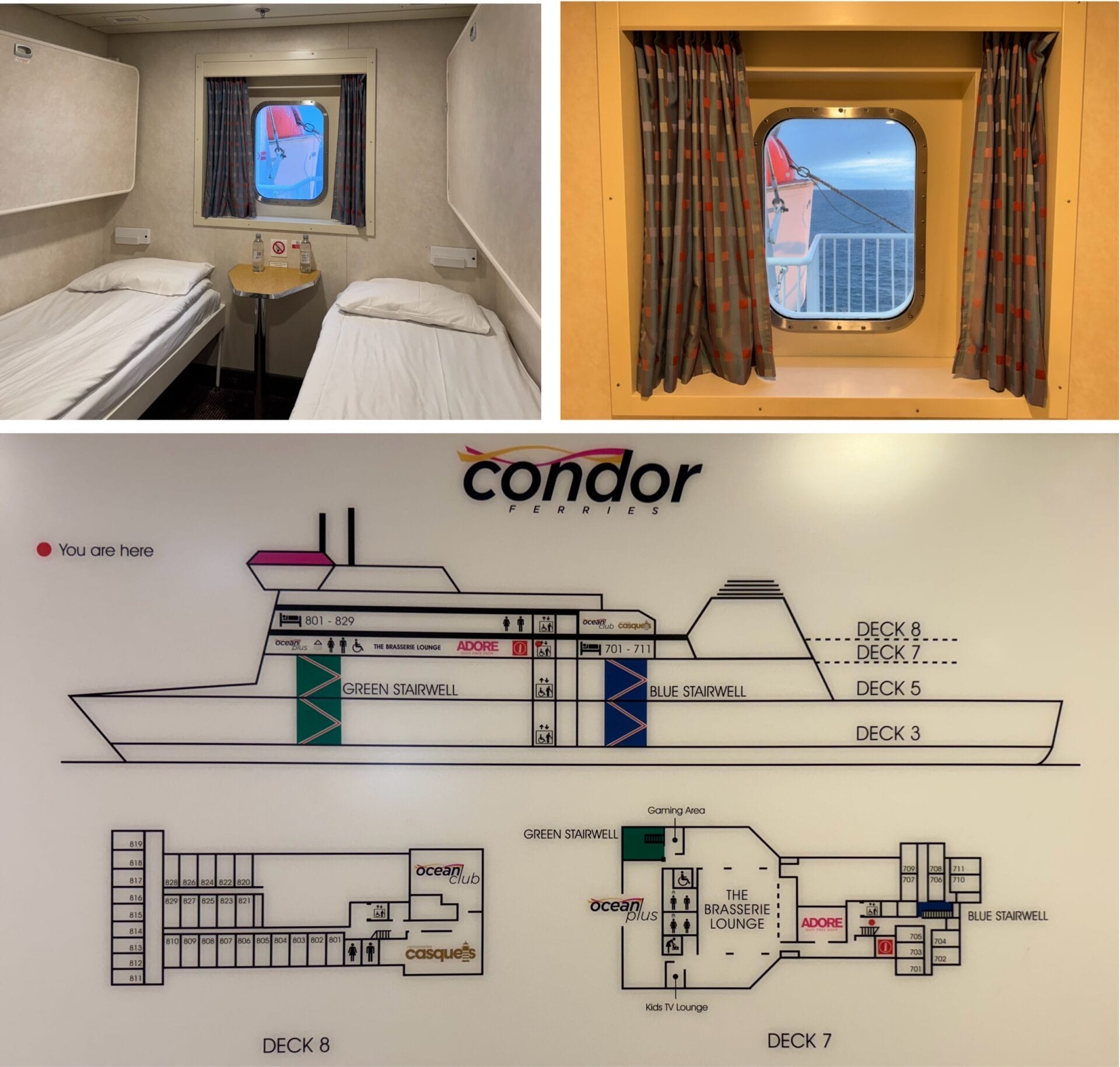 Commodore Clipper Deck Plans