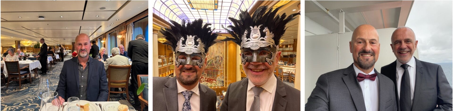 Tenue de soirée à bord du QM2