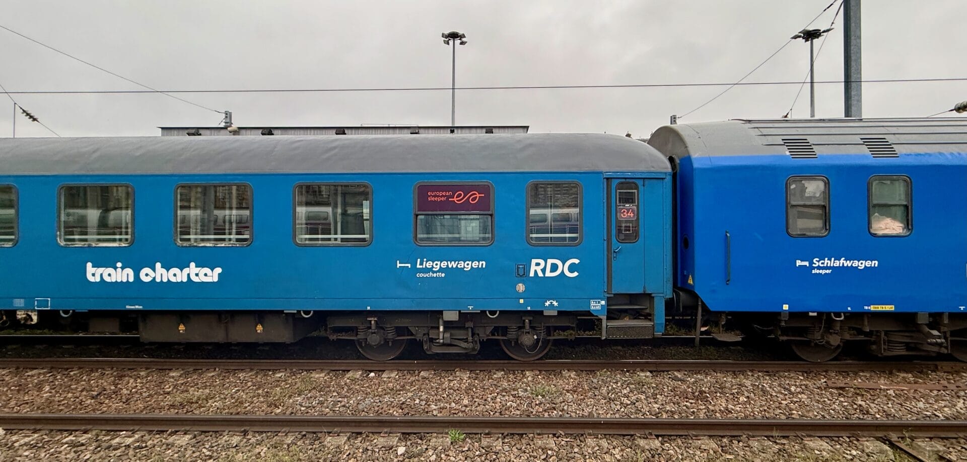 RDC Train charter European Sleeper